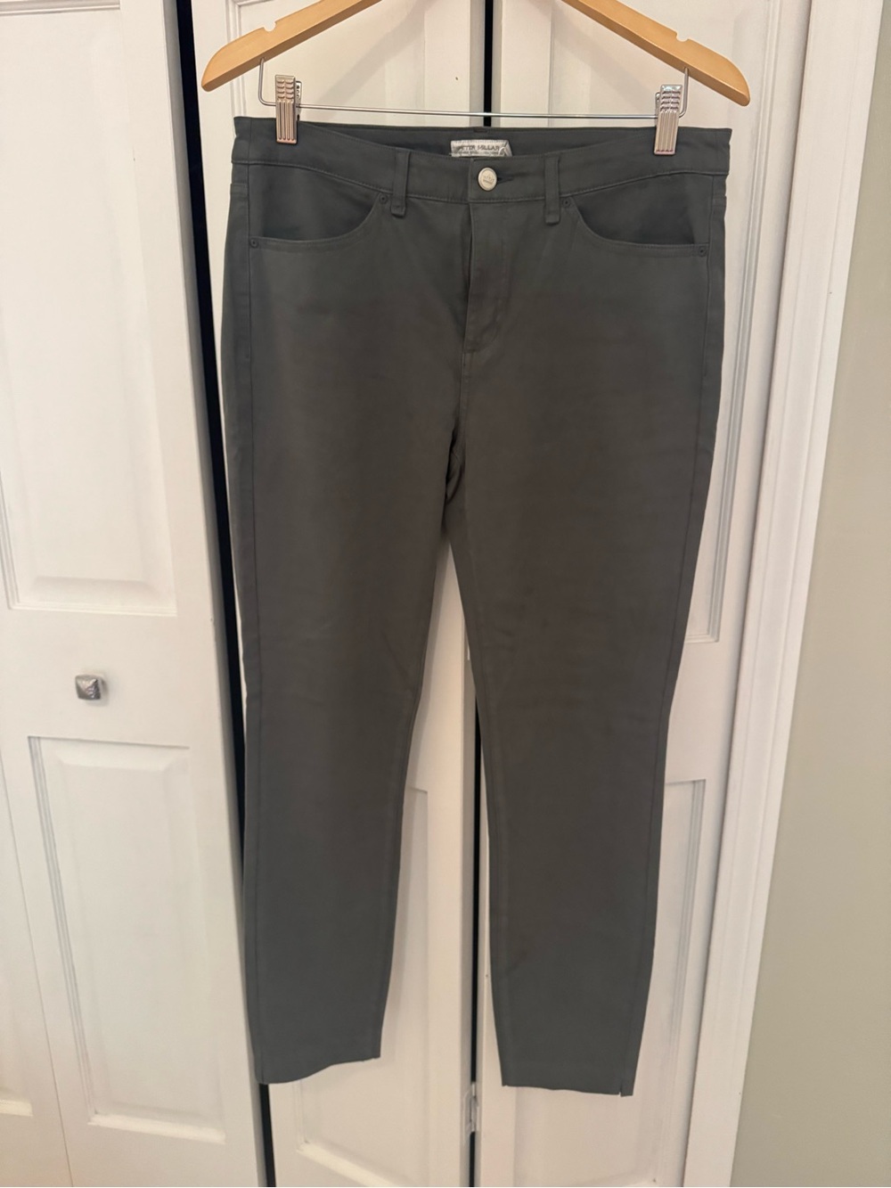 Peter Millar Iron Gray Slim Skinny Jeans for Women